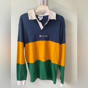 Champion Rugby shirt.